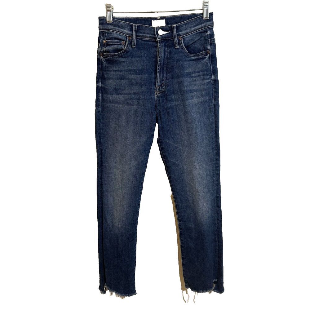 Mother The Insider Crop Step Fray Jeans Sweet And Sassy Boho‎ Minimalist 24
